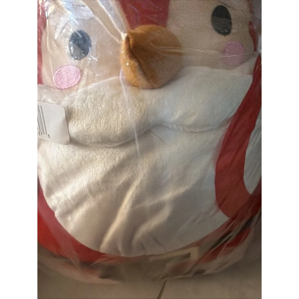 Target Christmas Plush Santa Bird Large Stuffed Animal Holiday Decor Toy pillow